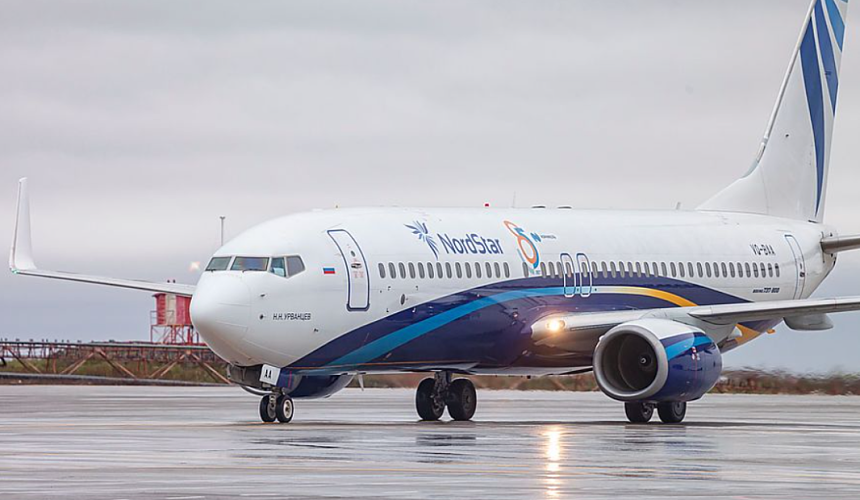 Boeing авиакомпании NordStar не смог вылететь в Москву из-за неисправности