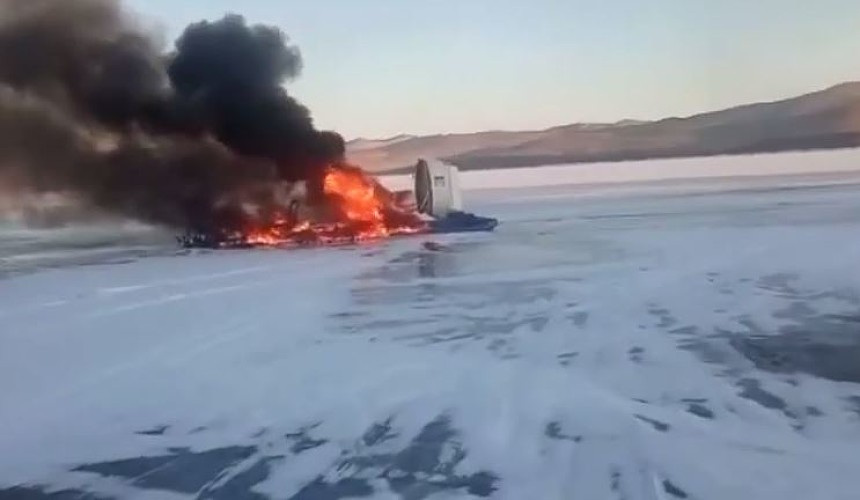 После закончившейся пожаром аварии с туристами на Байкале возбуждено уголовное дело