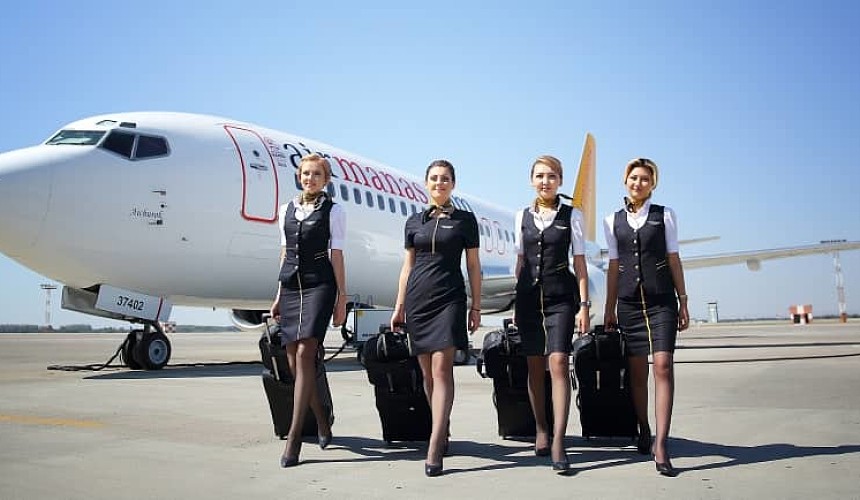 Киргизская Air Manas приостановила авиарейсы в Россию