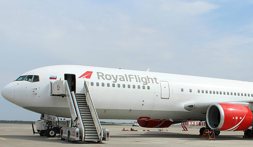 В Анталье задержан самолет Royal Flight, прибывший за пассажирами