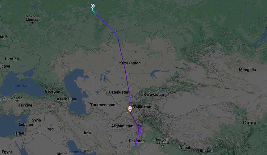 Рейс AZUR air Пермь – Гоа сел в Узбекистане из-за сообщения о минировании