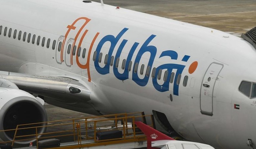 Двигатель самолета flydubai загорелся при взлете в аэропорту Непала