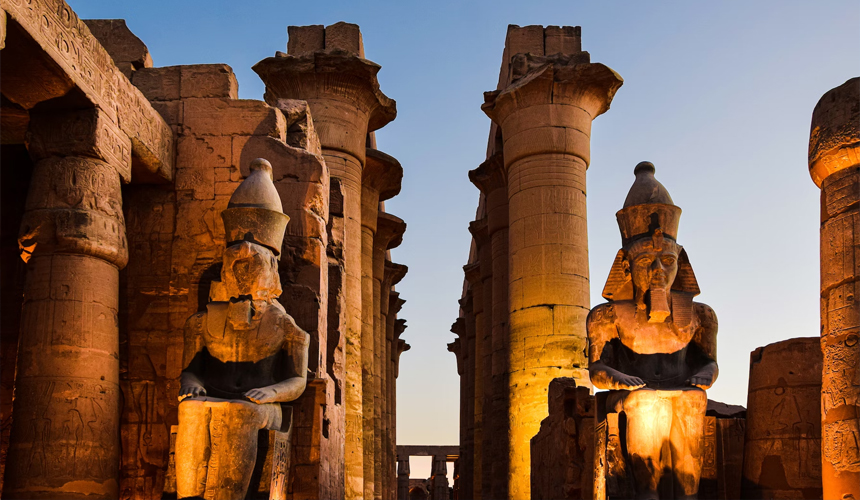 Храм в Луксоре Египет