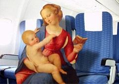Как пережить полёт с малышом
