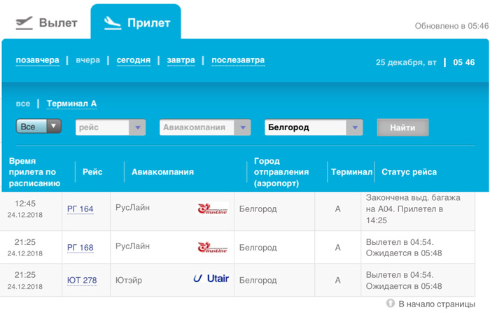 Аэропорт казань вылеты прилеты табло