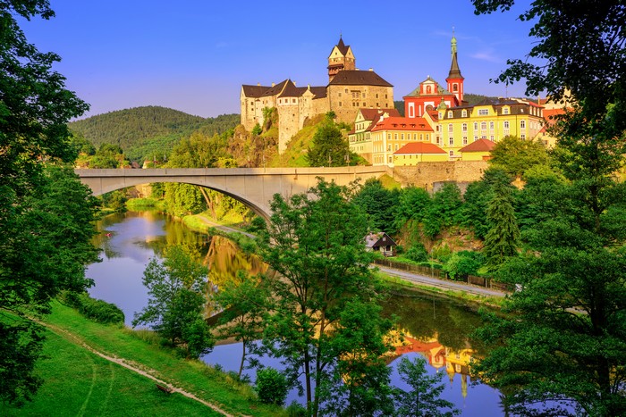 Castle Loket int the near of Karlovy Vary, Czech Republic shutterstock_330600593.jpg