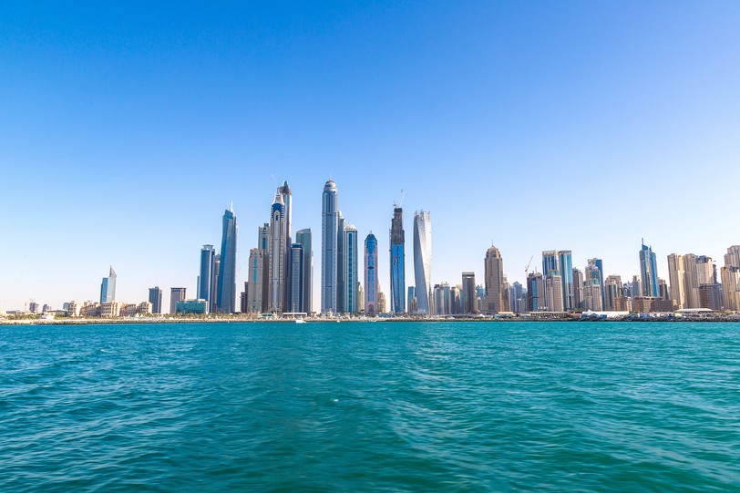 Dubai Marina in a summer day, United Arab Emirates shutterstock_412390987.JPG