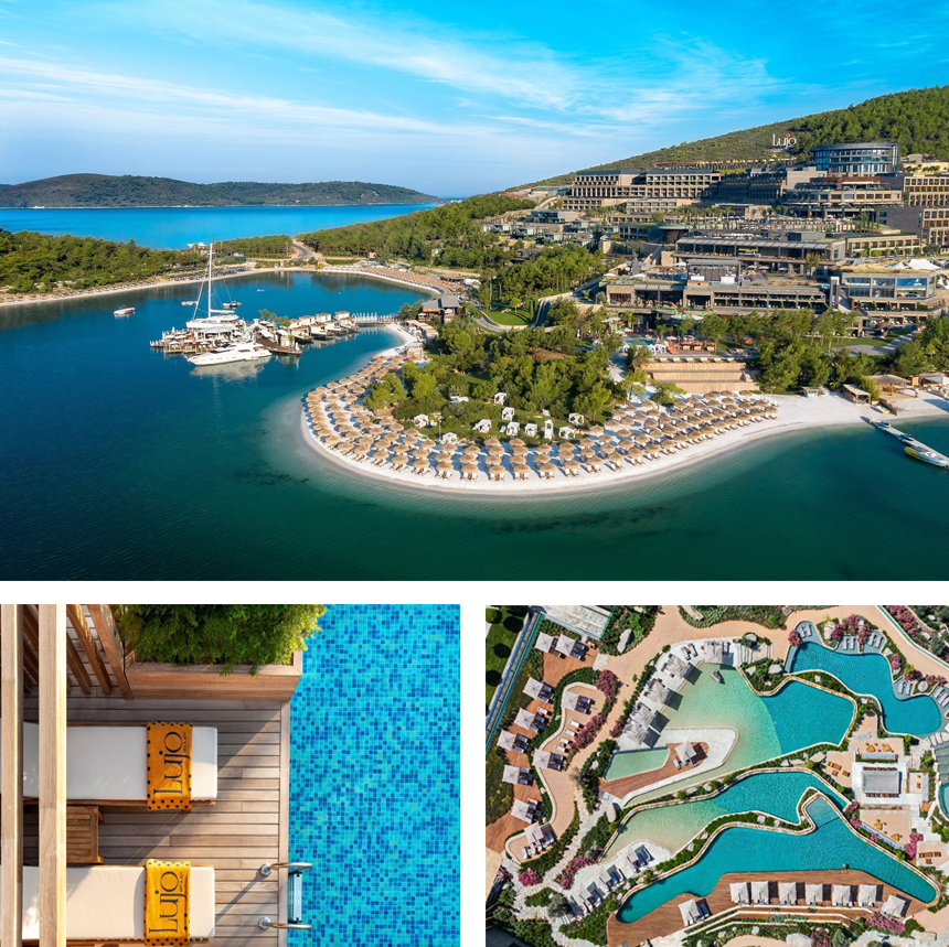 Lujo bodrum hotel карта отеля
