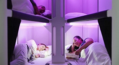 Пассажирам экономкласса впервые предложат кровати для сна в полете