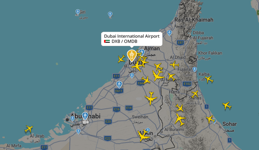 В аэропорту Дубая дважды эвакуировали туристов на подземный уровень