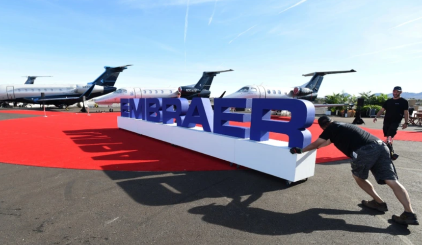 Embraer прекращает работу с российскими авиакомпаниями
