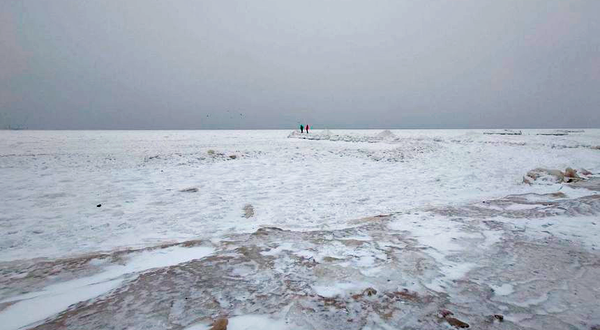 Желание сфотографировать замерзшую Балтику может обернуться штрафом