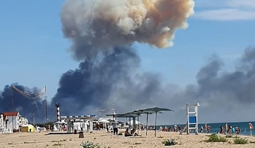 Минкурортов Крыма: в результате взрыва в Новофедоровке туристы не пострадали