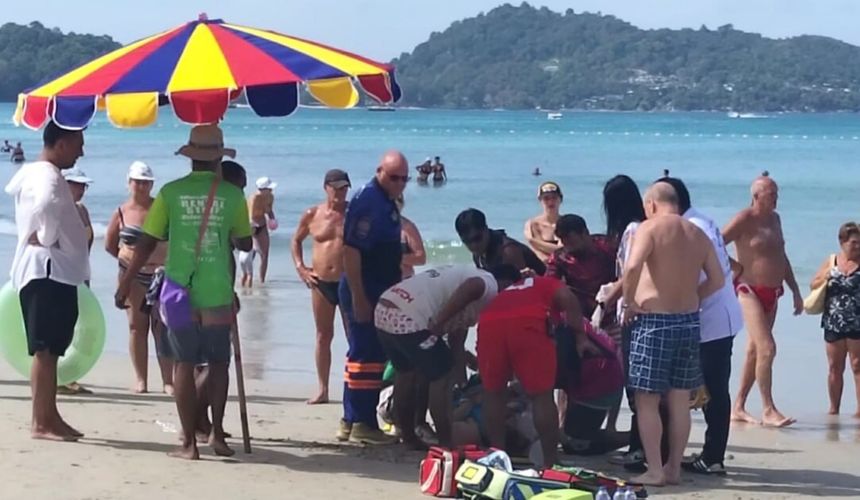 На пляже Пхукета российскую туристку вернули к жизни спасатели