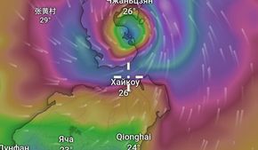 Туристов на Хайнане не пускают на пляжи из-за «Матмо» 