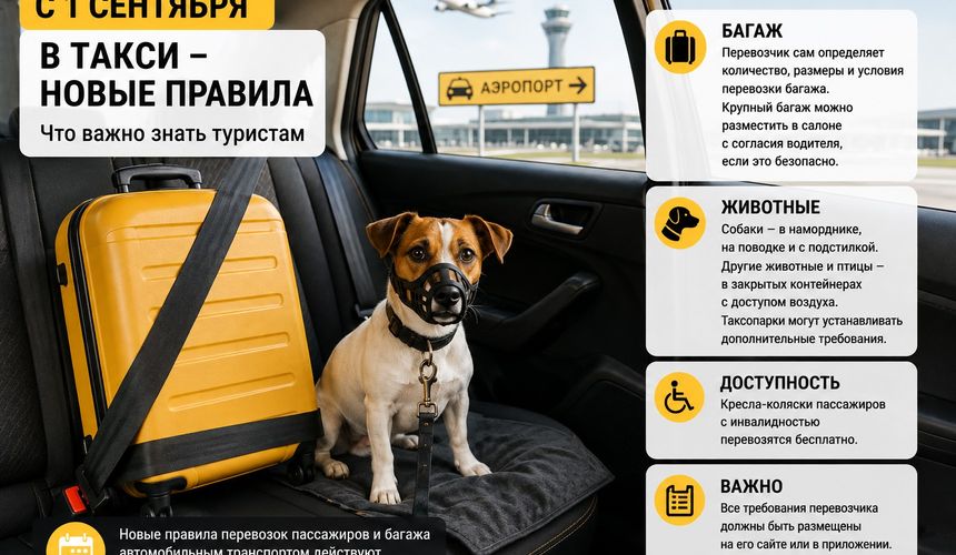 Минтранс переписал правила для такси: что важно знать туристам