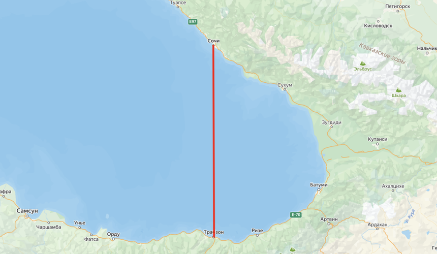 Паром из Трабзона в Сочи все-таки запустят 5 ноября