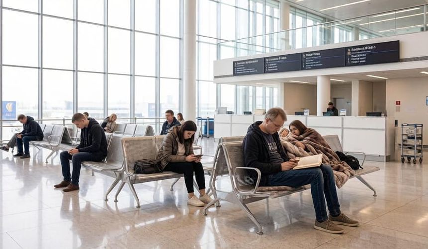 Из-за последствий «ковров» рейсы в Сочи опаздывают почти на сутки