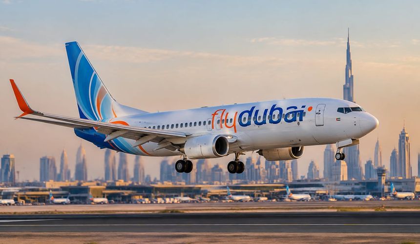 В ОАЭ начали расследование инцидента с рейсом Flydubai в Тель-Авив