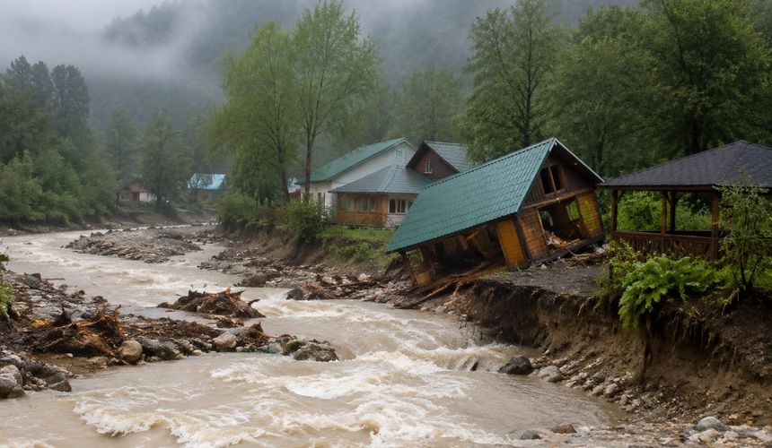На Сахалине во время циклона пропали без вести два человека