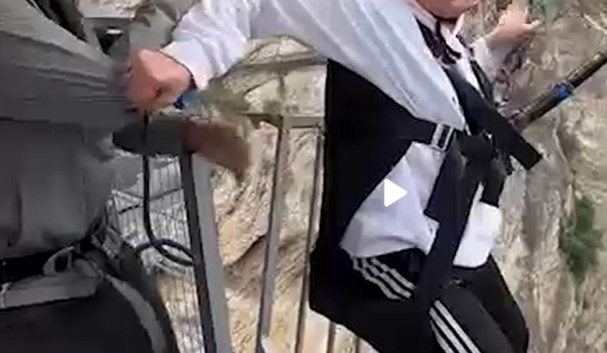 В Дагестане силой заставили туристку прыгнуть с тарзанки над Сулакским каньоном