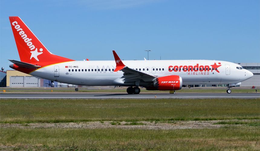 Самолет Corendon Airlines с российскими туристами сел в Кайсери вместо Антальи