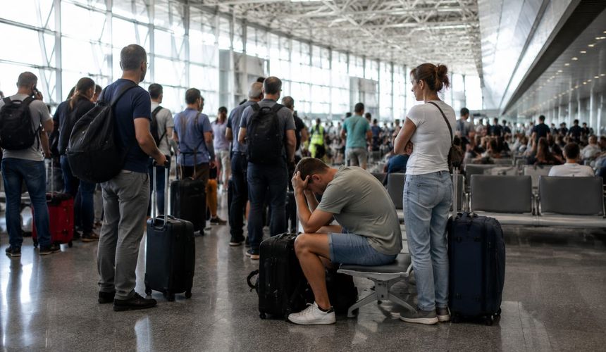 В аэропорту Сочи 37 рейсов задерживаются более чем на 10 часов