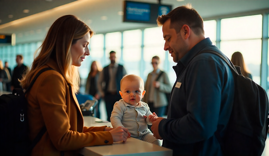 Туристка не улетела в Египет из-за отказа зарегистрировать на рейс 6-месячного малыша