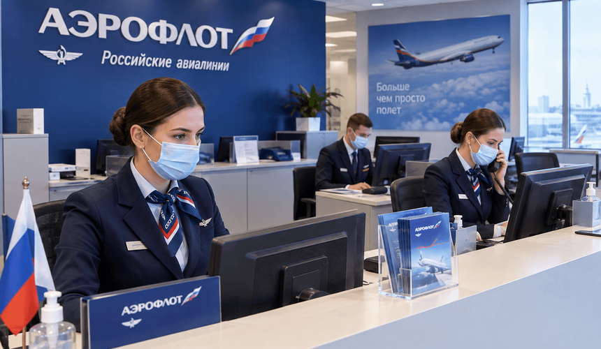 «Аэрофлот» опроверг информацию о вспышке туберкулеза в своем офисе на Арбате