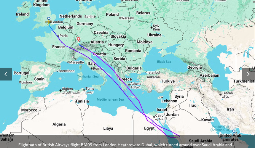 British Airways, Singapore Airlines и еще ряд авиакомпаний отменили ближайшие рейсы в Дубай