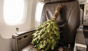 Банный веник, палатка и безмен: что необычного забывали пассажиры на борту «России»