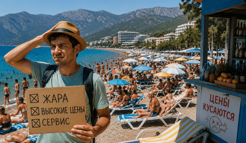 Слишком жарко, вода мутная… Какие претензии туристы предъявляют к черноморским курортам 