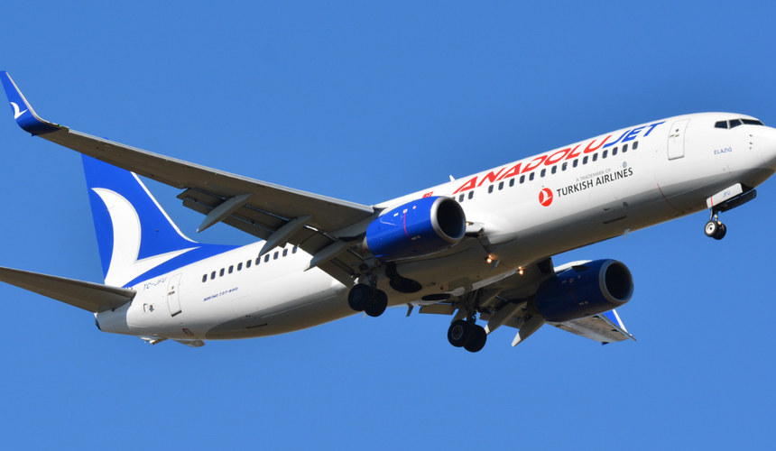 Вместо Turkish Airlines в регионы прилетают самолеты лоукостера Anadolujet