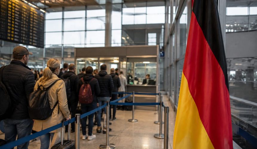 Германия намерена дополнительно сократить выдачу туристических виз россиянам
