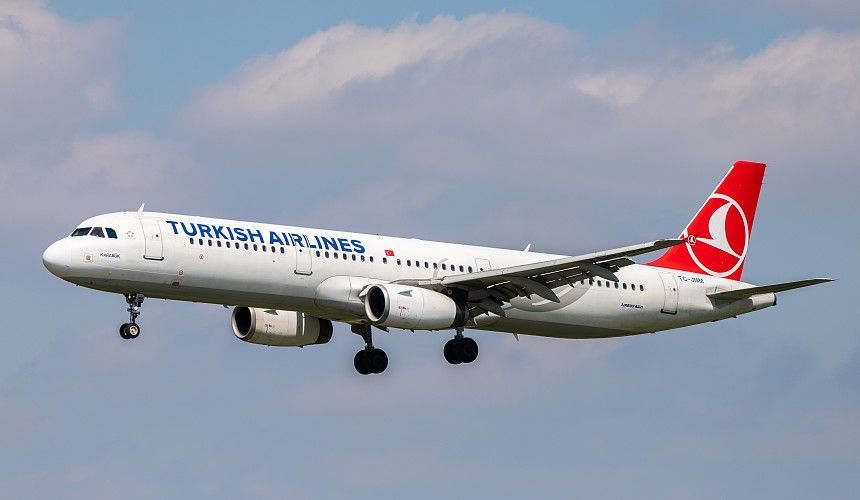 Рейс Turkish Airlines из Пулково в Анталью отменен