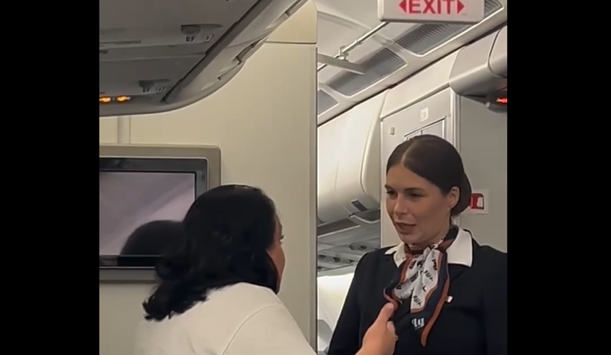 На рейсе в Абхазию туристка задымила сигаретой прямо в салоне самолета