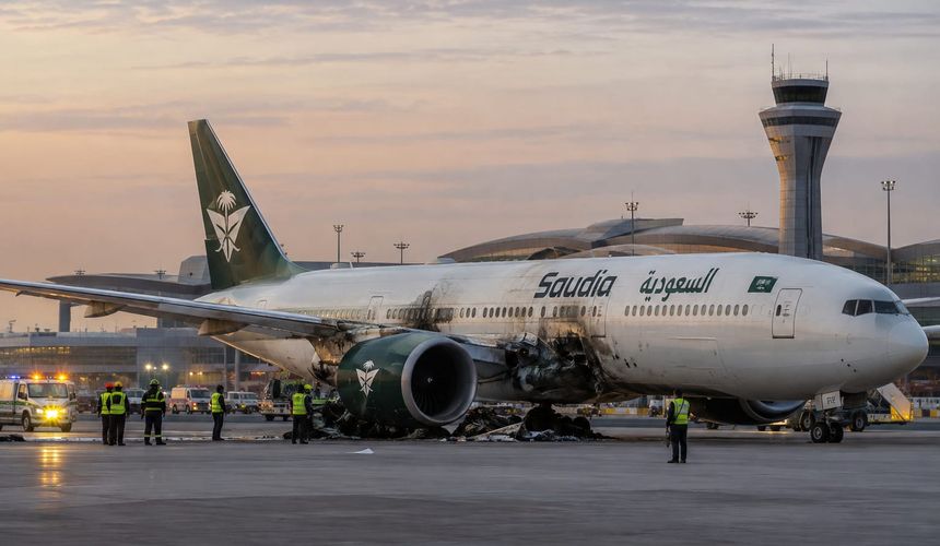 Saudia подтвердила гибель пилота при атаке на аэропорт Эр-Рияда