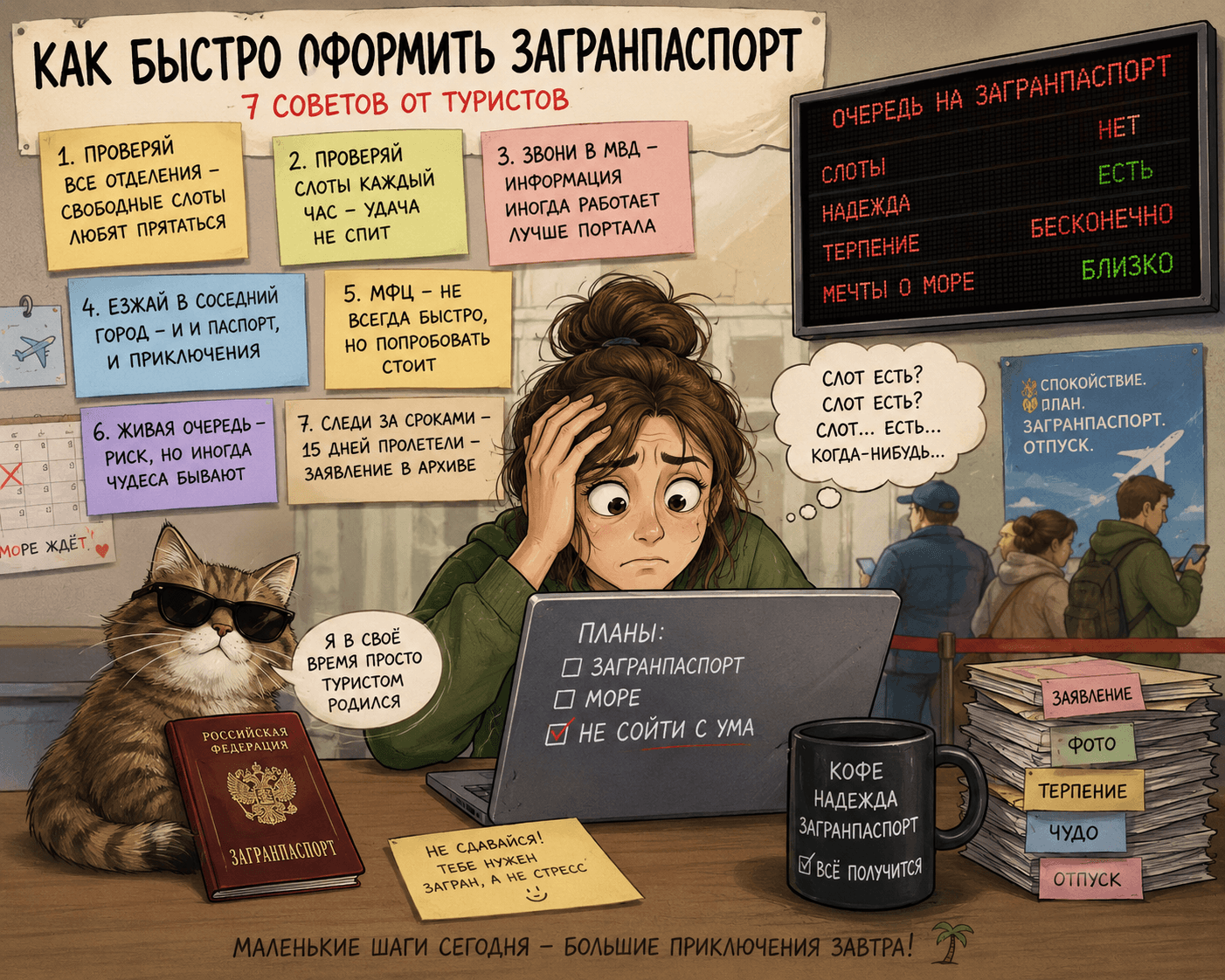 Как быстро оформить загранпаспорт: туристы поделились лайфхаками