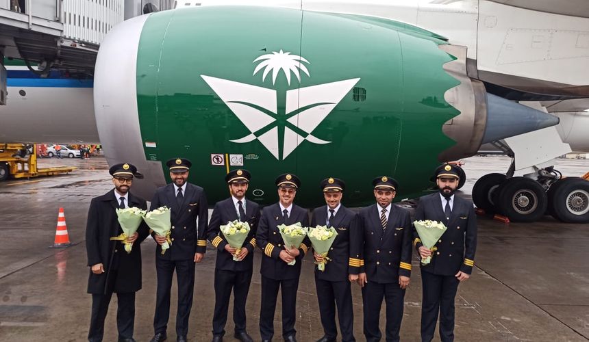 Авиакомпания Saudia Airlines выполнила первый рейс в Москву 