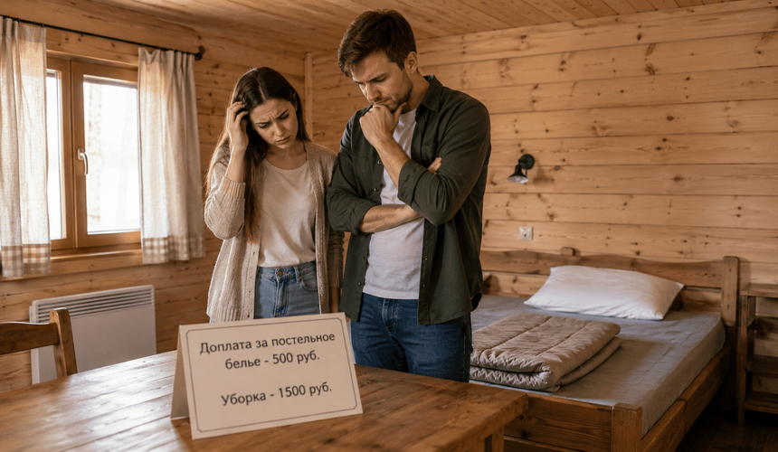 Гостей отеля шокировало предложение пользоваться собственным постельным бельем и помыть посуду 