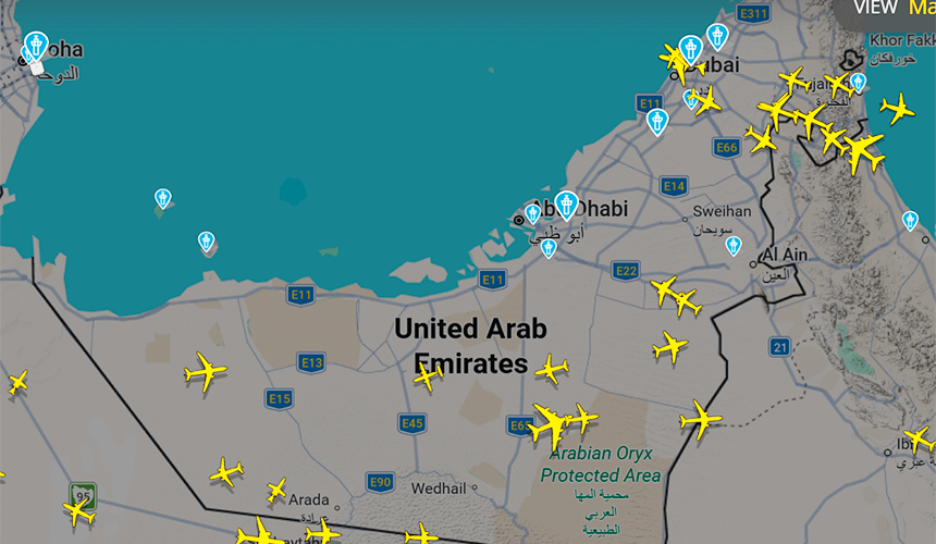Авиакомпании ОАЭ восстанавливают объемы перевозки после вынужденной остановки полетов