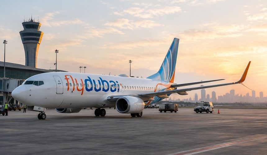 Flydubai: инцидент на рейсе в Тель-Авив не изменил расписание
