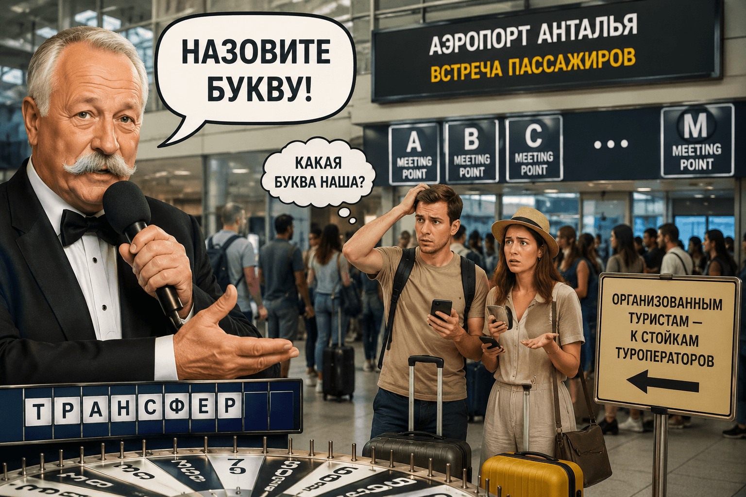 «Назовите букву»: туристы пытаются узнать у туроператоров номер стойки в аэропорту Антальи