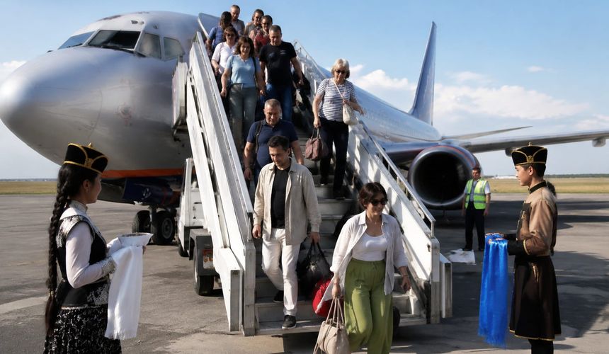 Аэропорт Элисты возобновил работу после ремонта взлетно-посадочной полосы