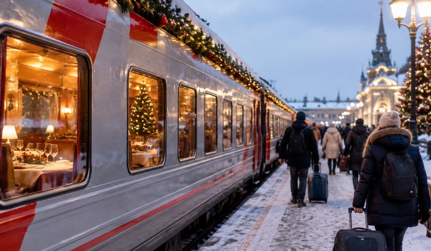 РЖД назначили два туристических поезда на 31 декабря