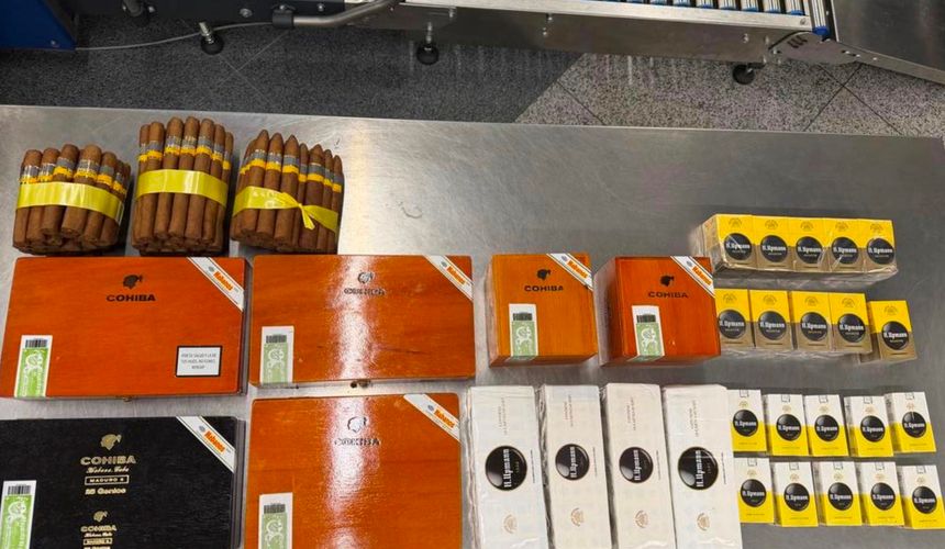 Таможенники снова задержали в Шереметьево любителя дорогих кубинских сигар