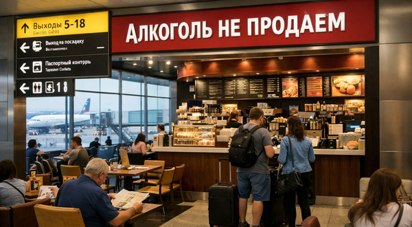 Депутат Госдумы предложил запретить продажу алкоголя в аэропортах