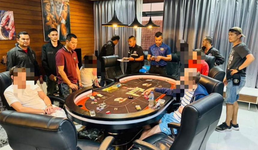 В Таиланде четверых россиян задержали за игру в покер