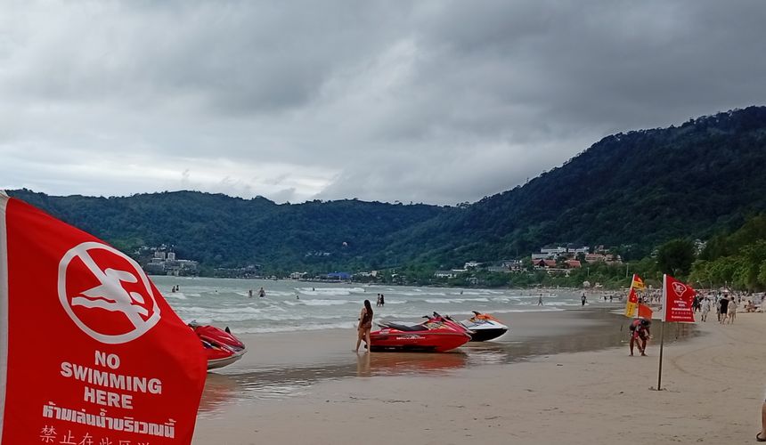 До Пхукета дотянулось дыхание тайфуна «Калмаэги»