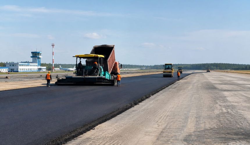 Строительство новой ВПП в аэропорту Йошкар-Олы завершат осенью